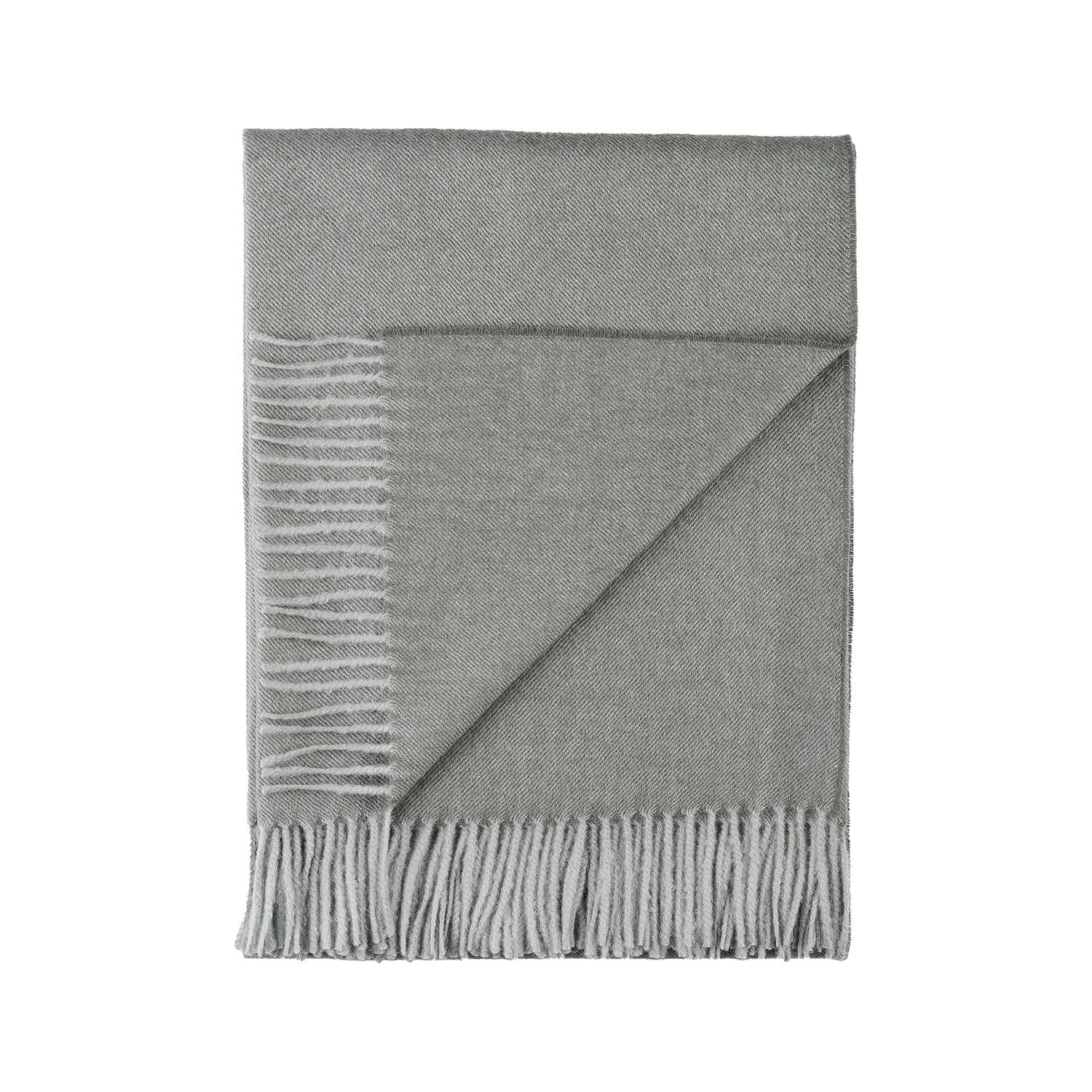 Cozy in Iron Ore: 100% Baby Alpaca Throw – Ultimate Comfort