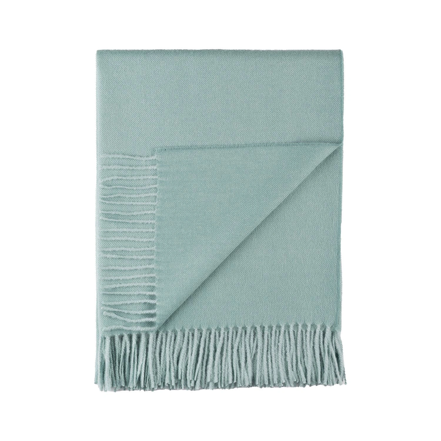 Luxurious Sea Glass Alpaca Throw – Wrap Your Little One in Softness!